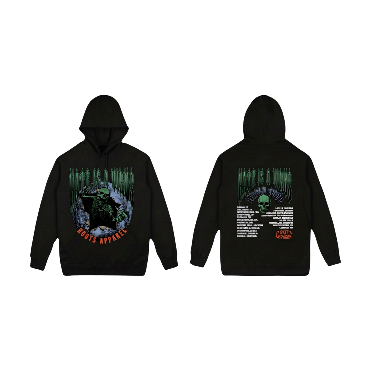 Hate Is A Virus Hoodie